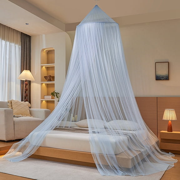 Mosquito Mesh Net for Bed Canopy Large Dome Hanging Bed Net Tent for Double/Single Bed,Bed Canopy for Princess Bed,Ideal for Bedroom Decorative or Travel
