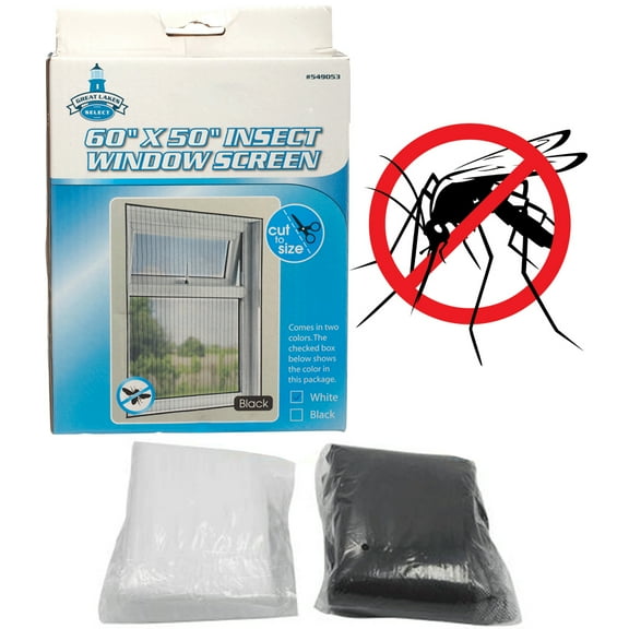 Mosquito Net 60"x50" Insect Screen Fly Bug Door Window Curtain Mesh Protector