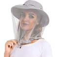 thumbnail image 1 of Mosquito Net Hat - Bug Cap UPF 50+ Sun Protection with Hidden Netting Outdoors for Women and Men, 1 of 12