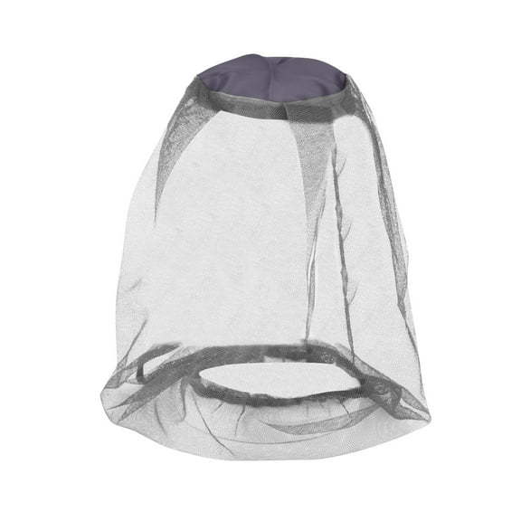 Mosquito Net Hat Outdoor Bug Protection Mesh Veil for Camping Fishing and Hiking Activities designed to keep Insects away from Face and Neck Area A035 Gray