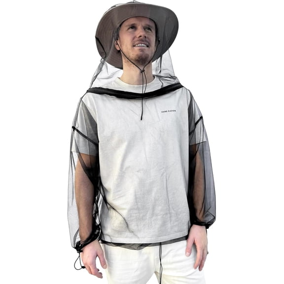 Mosquito Net Jacket for Mosquitoes & Bug Protection - Outdoor Insect Netting Resistent Clothes