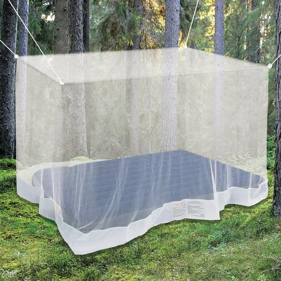 Mosquito Net Kit for Double Bed, Hammock or Camping with Carry Bag