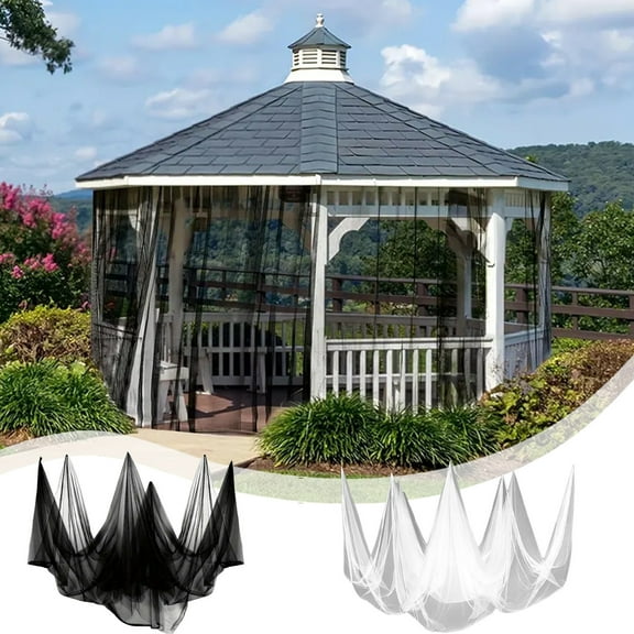 Mosquito Net Mosquito Netting Mosquito Netting for Patio Garden Net Mosquito Netting Garden Mesh Netting Fly Net Barrier Hunting Blind Plant Protecting Net Halloween Decoration