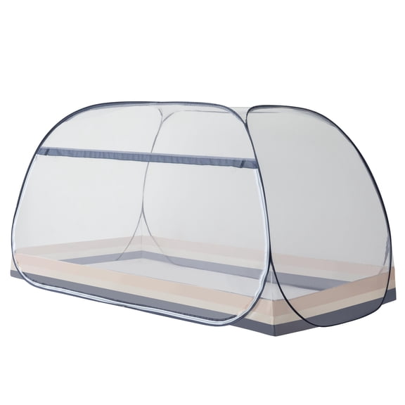 Mosquito Net Pop Up Tent,Folding Netting Bed Tent,Portable Mosquito Netting with Bottom,Bug Net,Canopy Outdoor (L76 x W39 x H59inch)