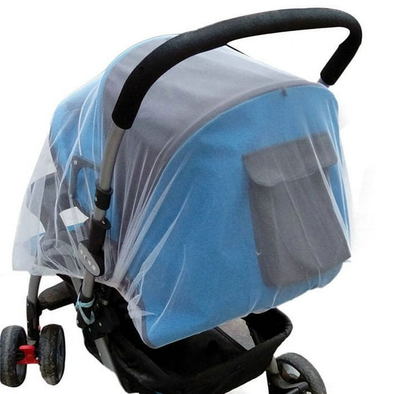 Mosquito Net for Stroller, Baby Bug Netting, Breathable & Portable Mosquito Nets for Strollers, Car Seat, Bassinet, Cradle, Playard, Travel Mini Crib (White)