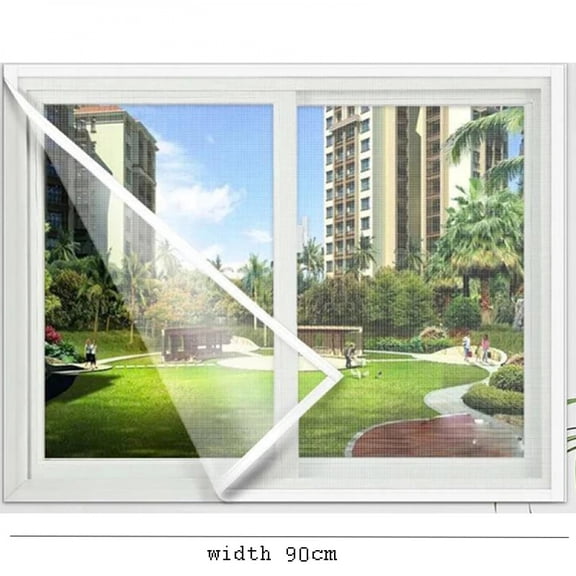 Mosquito Nets for Window,anti-mosquito window screens,Mesh Anti Insect Air Tulle Invisible white Fiberglass Mosquitoes and Flies