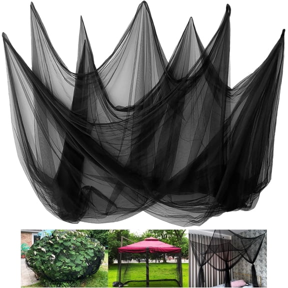 Mosquito Netting,10 × 50 Ft Mosquito Mesh Screen for Patio,Fly Insect Bird Net Barrier Garden Mesh Netting for Protect Vegetables Fruits from Birds Bugs