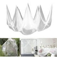 thumbnail image 1 of Mosquito Netting Garden Mesh Netting, Fly Bird Net Barrier Hunting Blind Plant Protecting Net, 95*158 In (White), 1 of 6