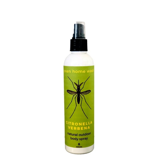 Mosquito Repellent Natural Body Spray, Ready-to-Use, 8 oz.