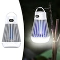 thumbnail image 1 of Mosquito Repellent Outdoor Patio Fruit Fly Trap Indoor Hanging Mosquito Zapper Desk Top Fly Catcher Rechargeable Insect Catcher Portable Gnat Trap Small Indoor Bug Zapper Usb Bug Zapper, 1 of 9