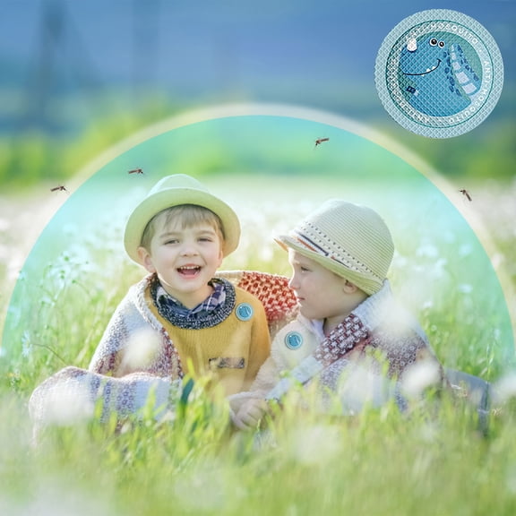 Mosquito Repellent Stickers for Ki*ds and Adults, Citronella Essential Oil Bug Repellent Patches Long Lasting Protection Easy Stick Design, Outdoor Camping Hiking Travel Mosquito Defense
