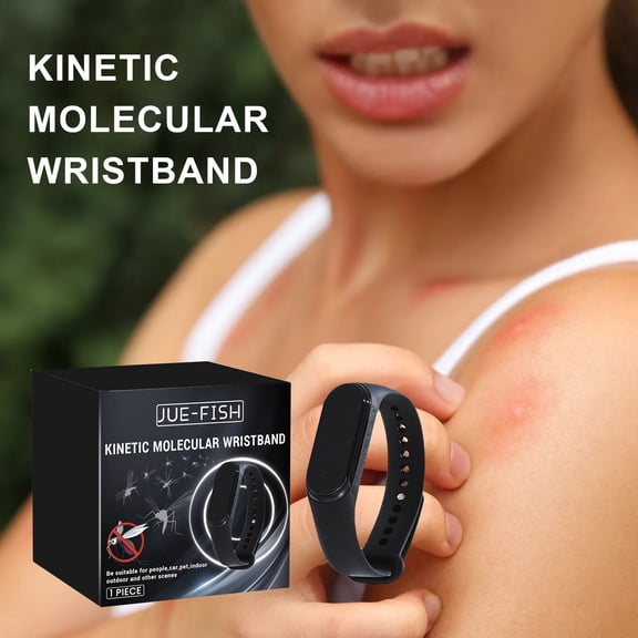 Mosquito Repellent Wristband Adjustable Silicone Insect Repellent Bracelet Portable Bug Repel Band for Summer Outdoor Camping Picnic Beach Travel Home Family Pets