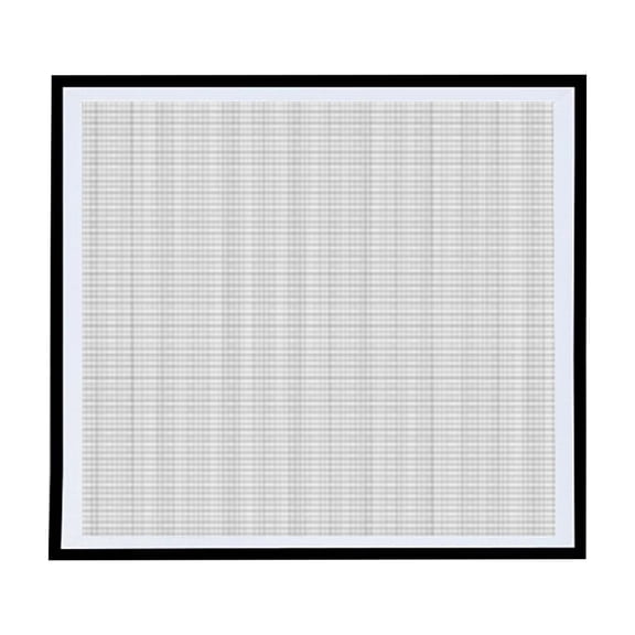 Mosquito Screen Net for Windows - Easy Installation, Durable Nylon Mesh, Keeps Insects Out, Ventilated and Protective Window Mesh for Summer Homes,Black