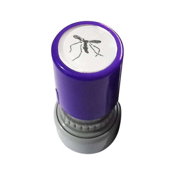 Mosquito Stamp Prank Bug Stamps with Pre-Inked Black Ink, Realistic Insect Stamper for Funny Trick Gag Gifts, Self Inking Wacky Stamper Set for Adults and Kids, Holiday Party Favors and Office Fun