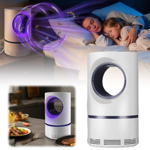 Mosquito Trap Bug Zapper Indoor Portable Flying Insect Trap LED Light Suction Quiet USB Mosquito Killer for Home Bedroom Kitchen Patio Garden Pest Control