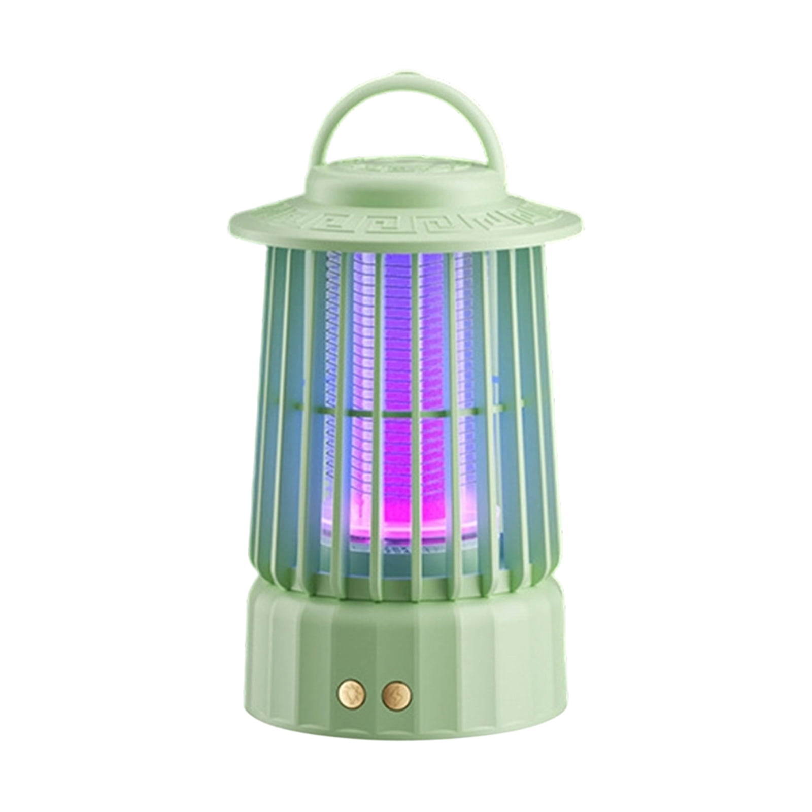 Mosquito Zapper Outdoor, Bug Light Indoor, Rechargeable Camping Light, Outdoor, 6X3 In, Mint Green, 1 Pc, Backcountry Camping, Home