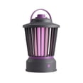 thumbnail image 1 of Mosquito Zapper Portable Usb Rechargeable 6 Inch Durable Desktop Insect Night Light for Indoor Outdoor Home Use Gray 1 Pack, 1 of 6
