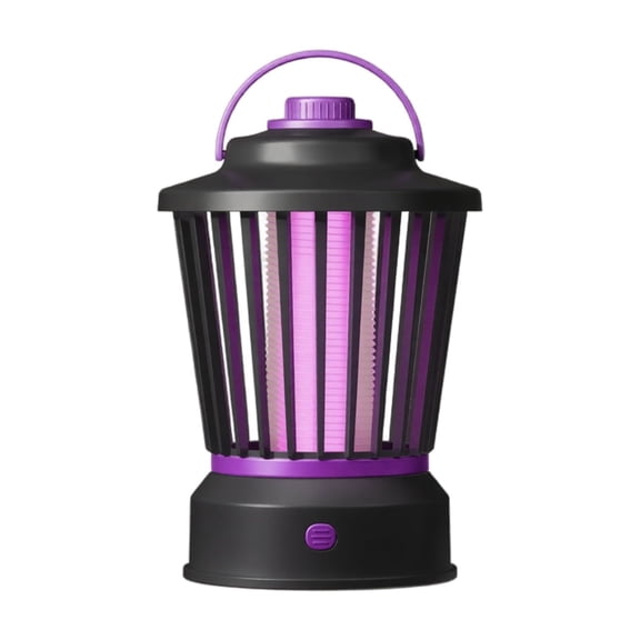Mosquito Zapper, Rechargeable Bug Zapper with Built-in Battery for Home and Camping, USB Charging Purple Light Insect Killer for Indoor Outdoor Patio(Purple)