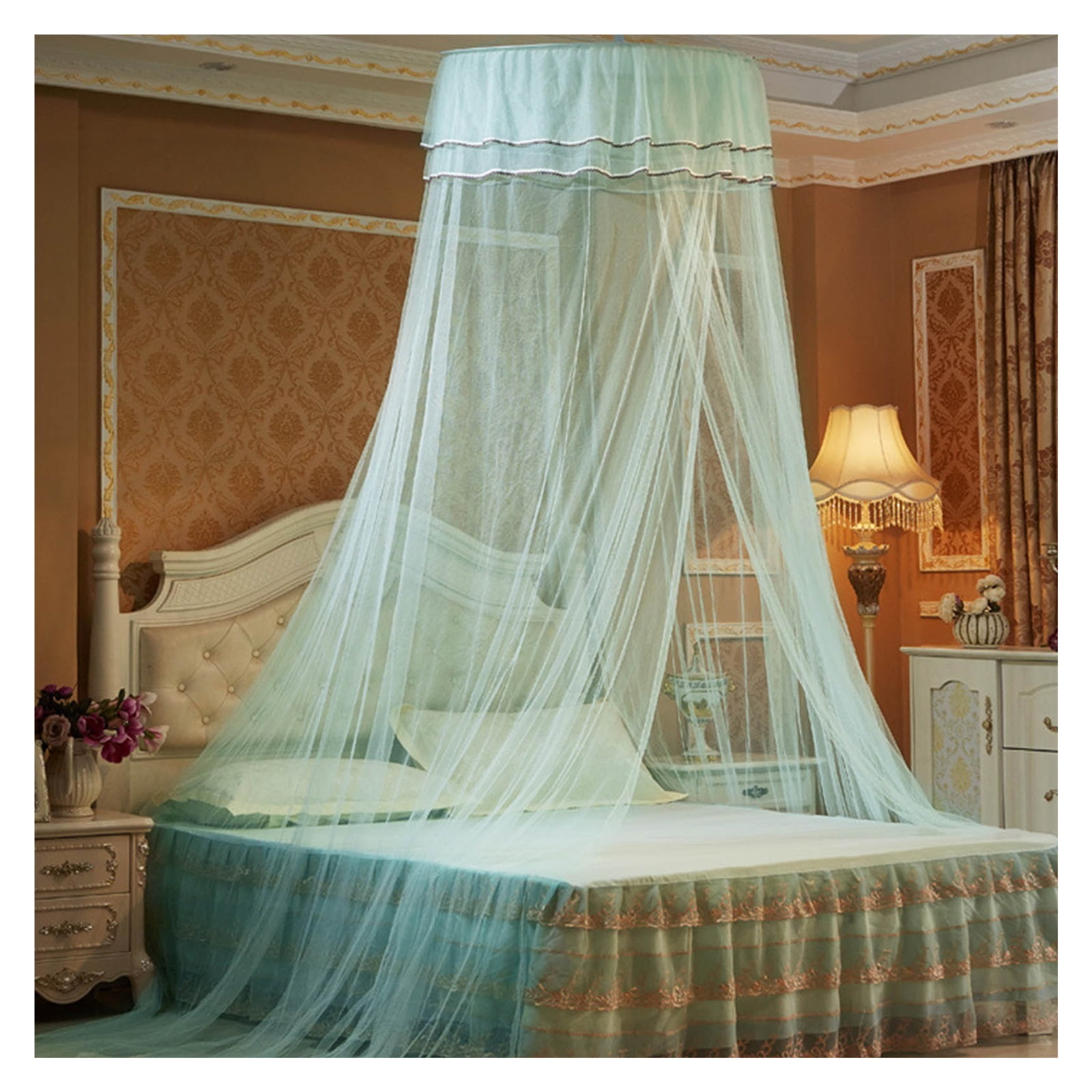 Mosquito net, dome-shaped hanging mosquito net, mosquito net for double ...
