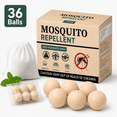 thumbnail image 1 of MosquitoRepellent for Patio - MosquitoRepellent Indoor & Outdoor Protection - Mosquito Deterrent for Yard - Mosquito Control for Rooms, Keep Mosquitos Away for Camping - 36 Balls, 1 of 8