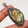 thumbnail image 1 of Moss Agate Gemstone Handmade Ethnic Anniversary Gift Pendant Jewelry 2.4" SA 865, 1 of 2
