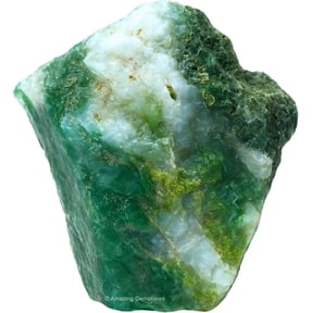 Moss Agate Raw Crystals and Healing Stones (1 Piece)