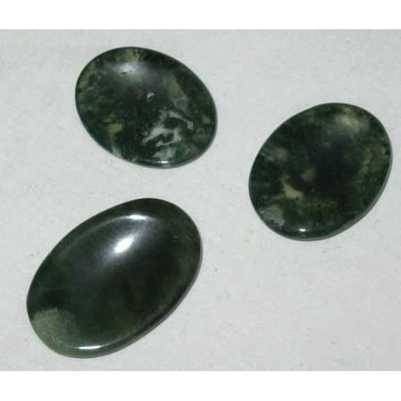 Moss Agate worry stone | Trending Now