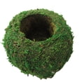thumbnail image 1 of Moss Ball Flower Pot, 6 Inch Bird Nest Shape Moss Ball Planter, Green Bonsai Plant Holder, Japanese Style Natural Planter, Moss Weave Garden Decor Flower Holder, Moss Ball Planter, 1 of 8