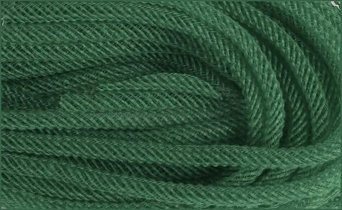 Moss Green Faux Jute Flex Tubing, 8mm x 30 Yards (90 feet)