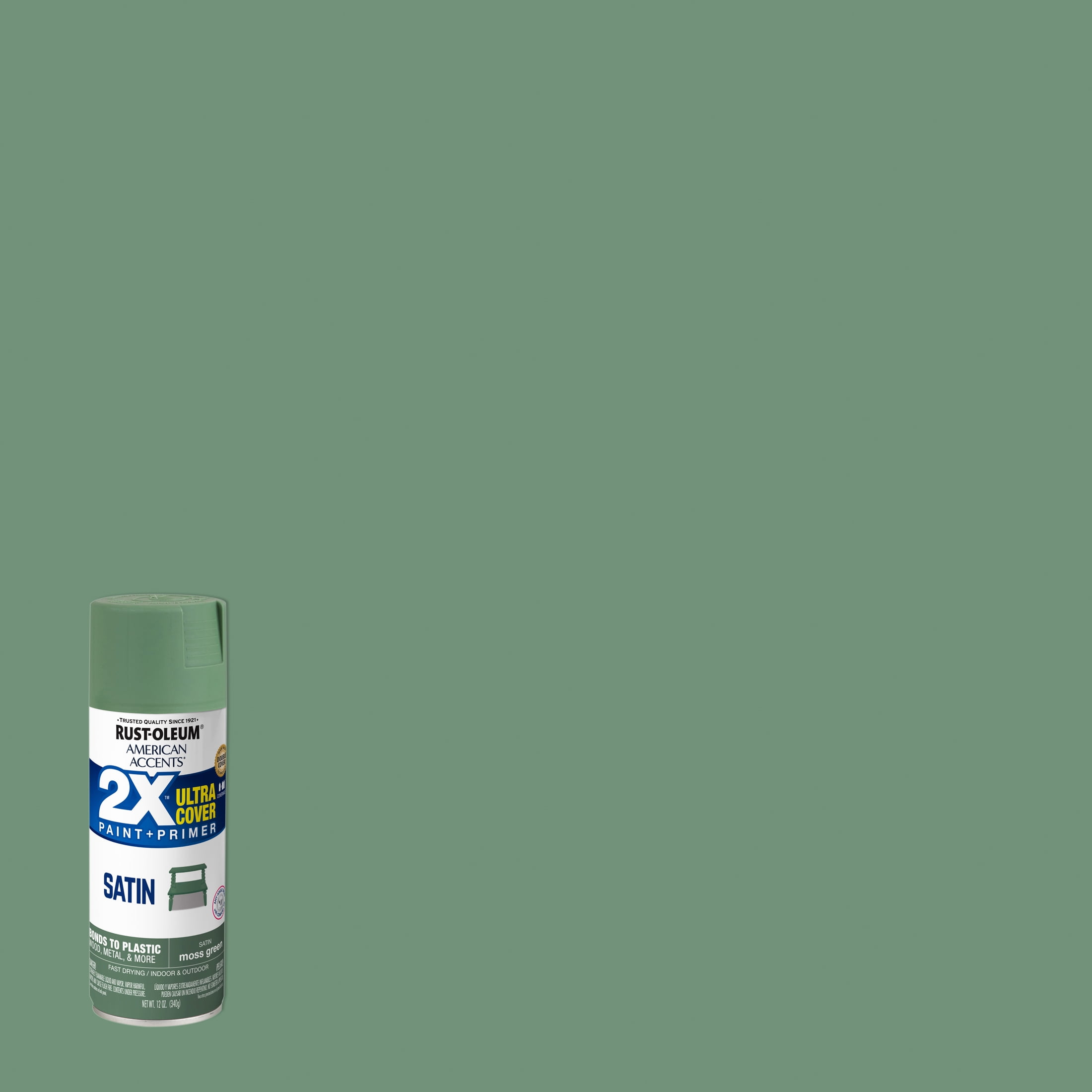 Rust-Oleum American Accents 2x Ultra Cover Satin Sray Paint 354729
