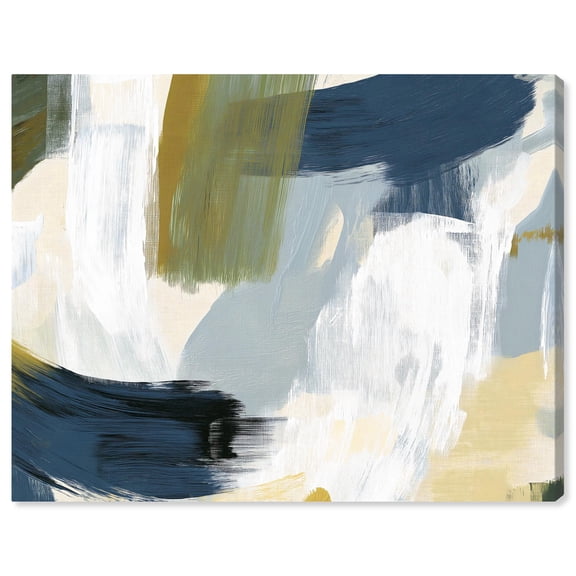 Moss Layers II Canvas Abstract Wall Decor by Art Remedy, Gallery Wrapped, 20 x 16