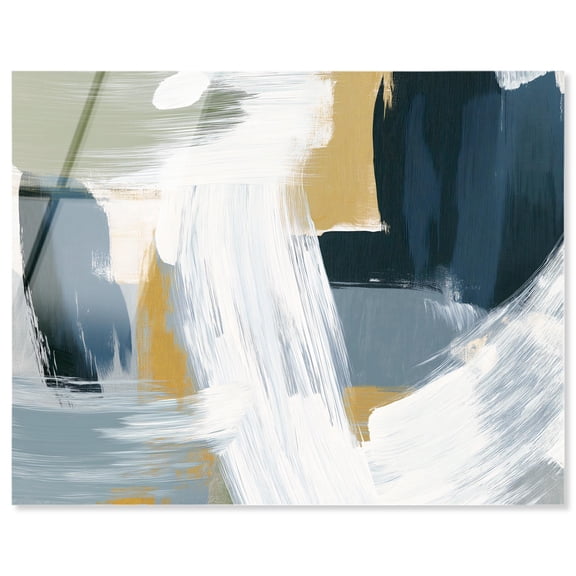 Moss Layers III Acrylic Abstract Wall Decor by Art Remedy, Ready to Hang, 30 x 24