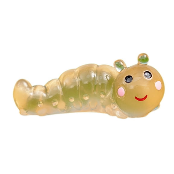 Moss Luminous Garden Ornaments - Glow in the Dark Decor, Weather-Resistant Plastic, Whimsical Design for Outdoor Spaces - Set of 3