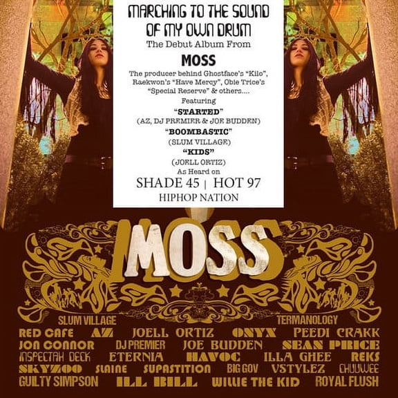 Moss - Marching to the Sound of My Own Drum - Music & Performance - CD
