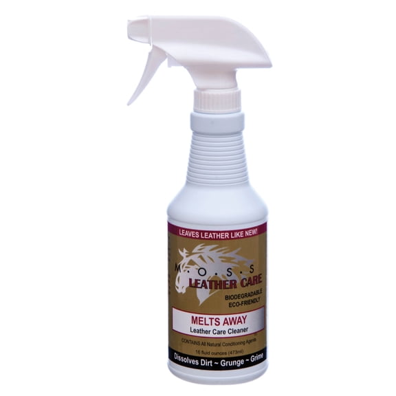 Moss Melts Away Leather Care Cleaner, 16 oz