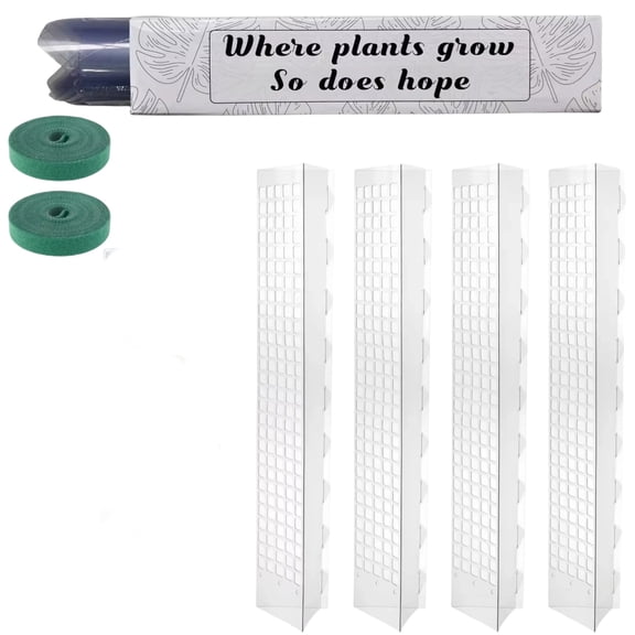 Moss Pole Plant Stand Indoor Climbing Plants Tutor Pot Moss Stick For Plants Growth Garden Support Accessories, . es Transparent Pvc Plant Support With Foldable D