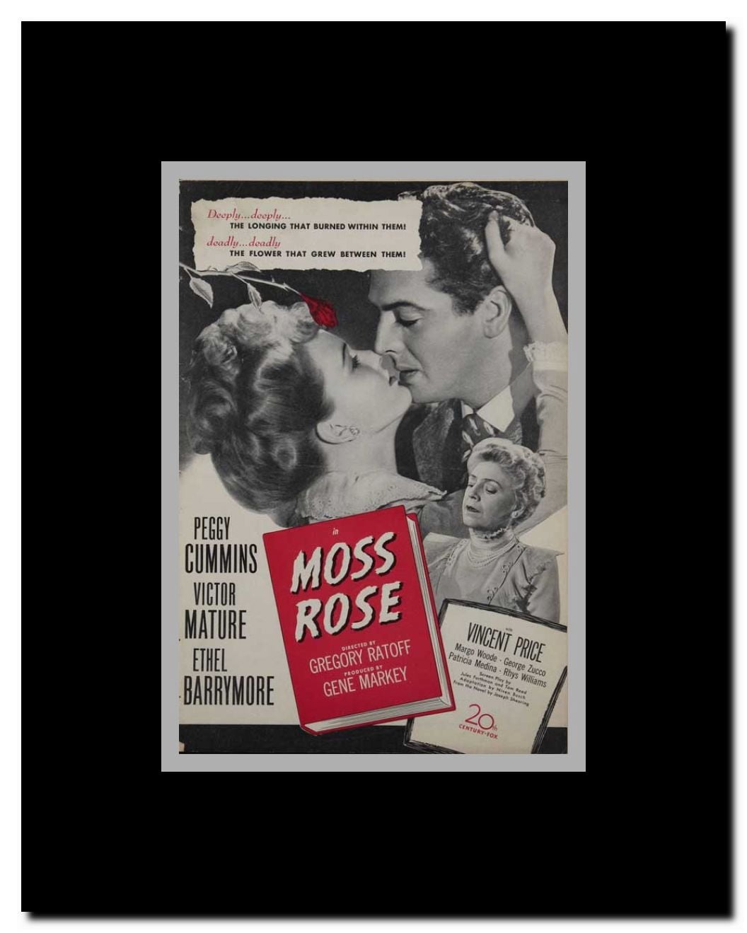 Moss Rose Framed Movie Poster