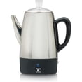 thumbnail image 1 of Moss & Stone Stone Electric Coffee Percolator 10 Cup Stainless Steel with Keep Warm Function and Coffee Basket, 1 of 7