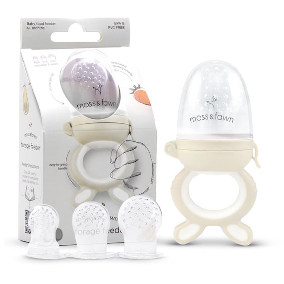 Moss and Fawn Forage Feeder Ecru