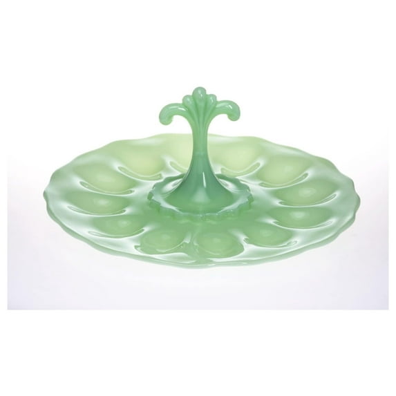Mosser Anna Jade Egg Plate