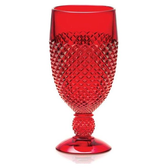 Mosser Glass Addison 10oz Goblet | Red