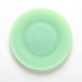 thumbnail image 1 of Mosser Glass Dinner Plate, Round, Vintage Style 10", Green Jadeite Opaque Glass, 1 of 2