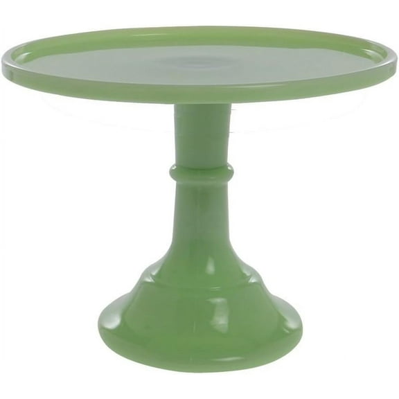 Mosser Glass Jade 10 Inch Cake Plate