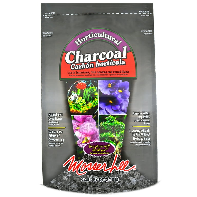 Mosser Lee 2.25 Qt. Dry Horticultural Organic Charcoal Mosser Lee 2.25 Qt. Dry Horticultural Organic Charcoal