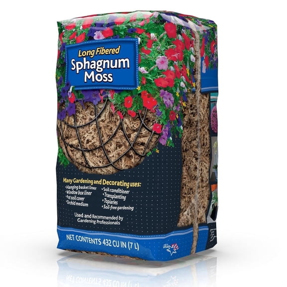 Mosser Lee ML0110 Sphagnum Moss, 432 cu. in.