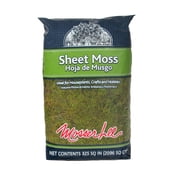 Mosser Lee Sheet Moss Soil Cover, 325 cu. in, 8 pack