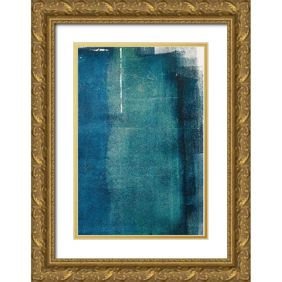 Mossholder, Tim 11x14 Gold Ornate Wood Framed with Double Matting Museum Art Print Titled - Painted Textures