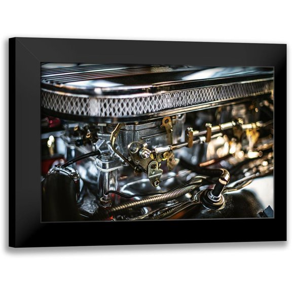 Mossholder, Tim 14x11 Black Modern Framed Museum Art Print Titled - Auto Engine