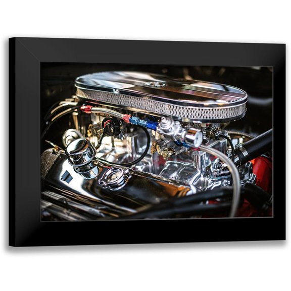 Mossholder, Tim 14x11 Black Modern Framed Museum Art Print Titled - Auto Engine