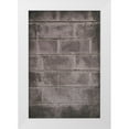 thumbnail image 1 of Mossholder, Tim 17x24 White Modern Wood Framed Museum Art Print Titled - Concrete Block Wall, 1 of 4